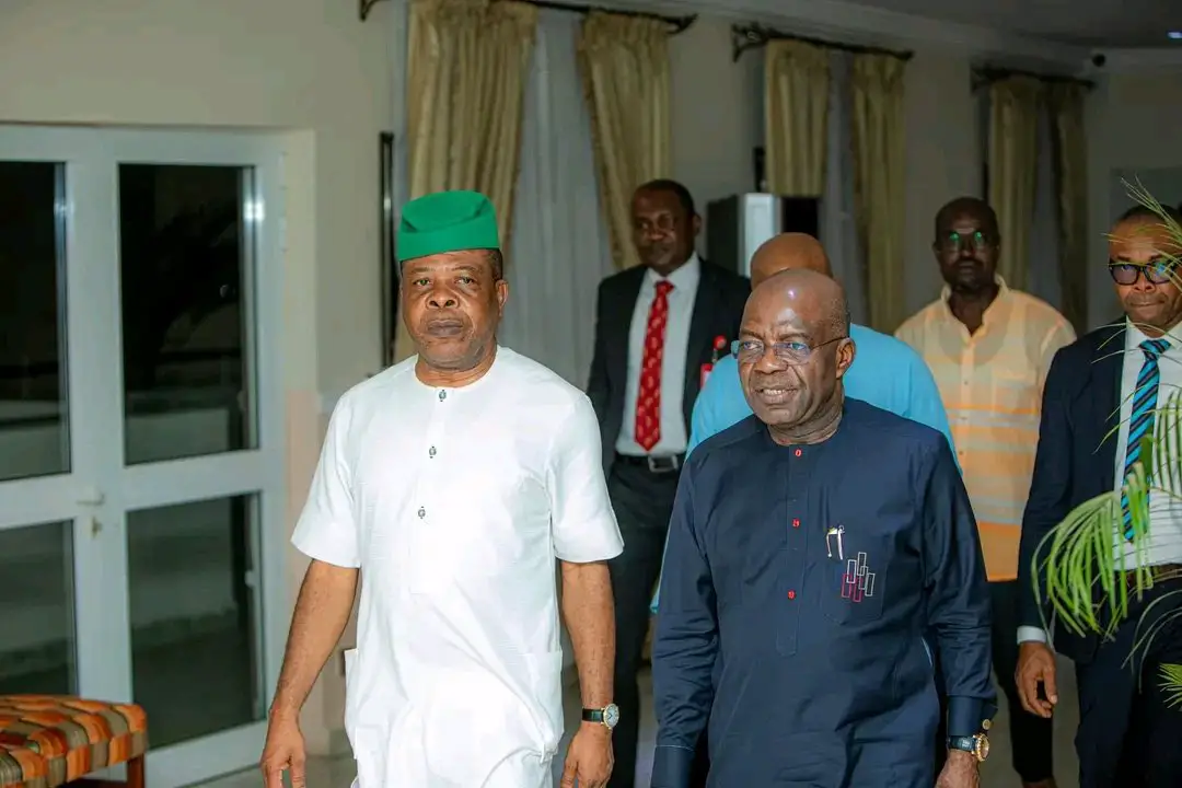 Ihedioha Meets Alex Otti, Sparks Speculation Of Joining LP