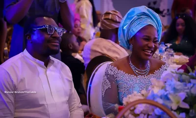 PHOTOS: AY, MC Lively, Seyi Law, Other Celebrities Who Attended Dedication Of Ali Baba’s Triplets In Lagos