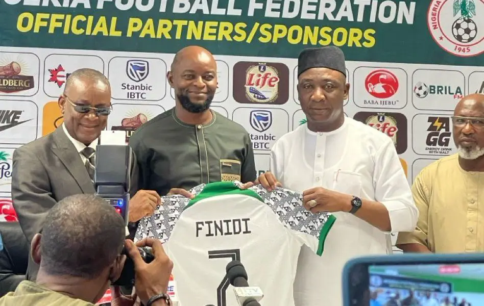 NFF Finally Unveils Finidi George As Super Eagles New Coach